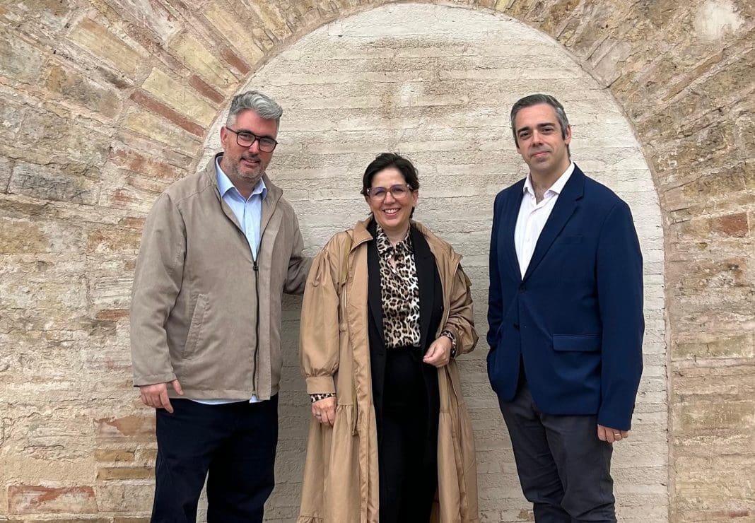 Susi Boix, Pepe Morgan y Santiago Calaforra, impulsores del Fòrum Jaume I 2038