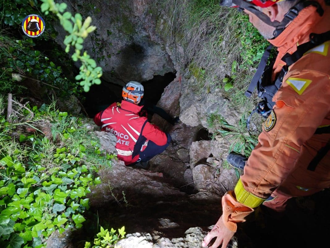 Espeleólogos atrapados en Valencia