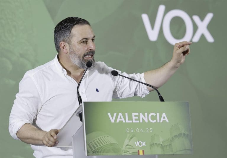Abascal pedirá responsabilidades por la dana en el Consell pero señala a Sánchez como ‘primer’ culpable penal
