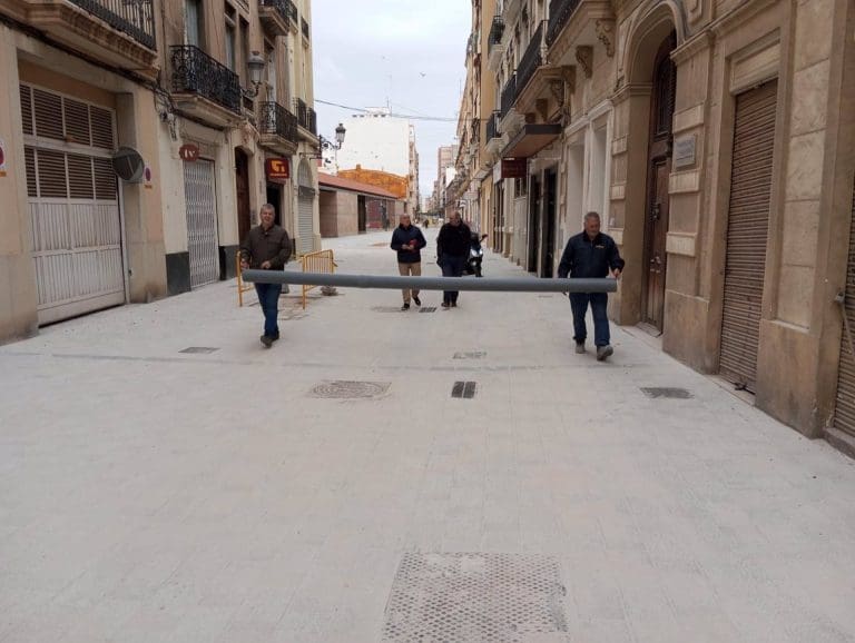Ayuntamiento y hermandades repasan itinerarios de procesiones de Semana Santa Marinera para dejarlos listos