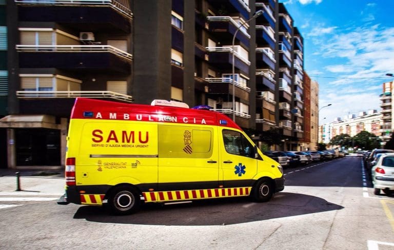 20/11/2022 Ambulancia del SAMU SOCIEDAD ESPAÑA EUROPA COMUNIDAD VALENCIANA SALUD GVA
