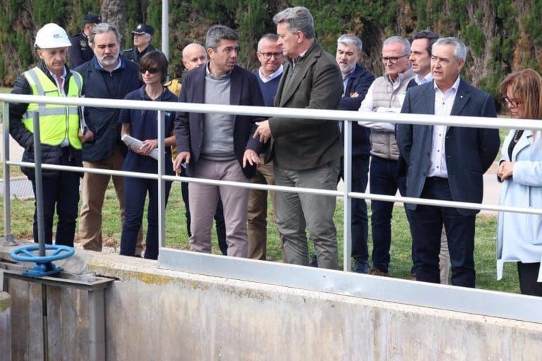 Mazón afirma que el 100% de las depuradoras afectadas por la dana estarán reconstruidas ‘este verano’