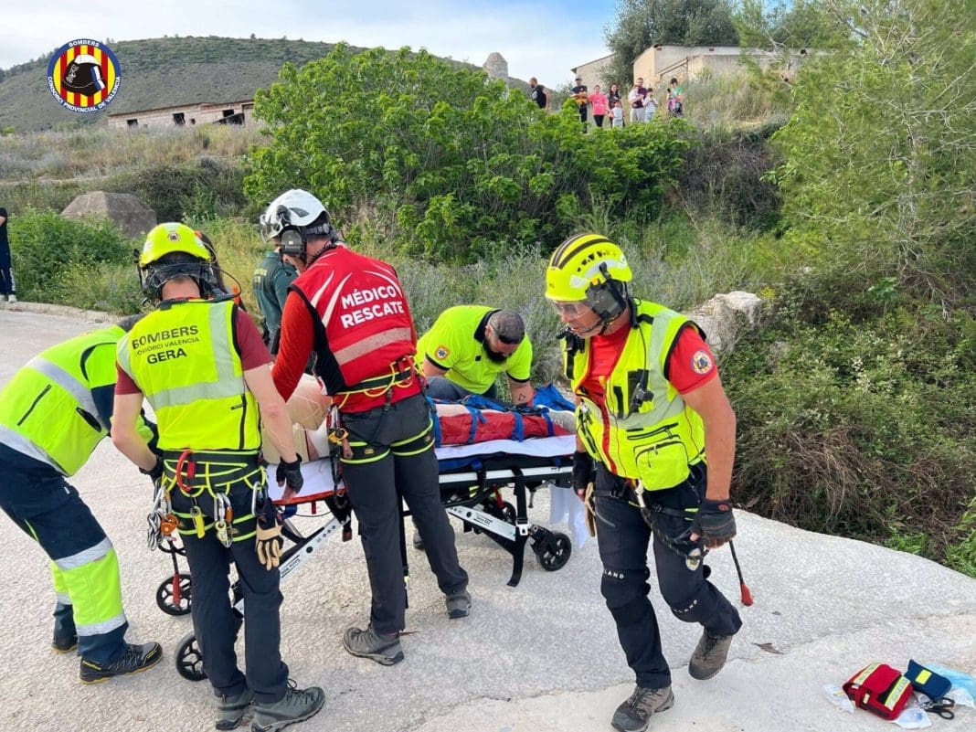Rescates en Bellús y Chulilla. CONSORCIO PROVINCIAL DE BOMBEROS DE VALENCIA