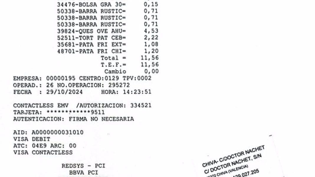 Bomberos Poyo compran comida Chiva