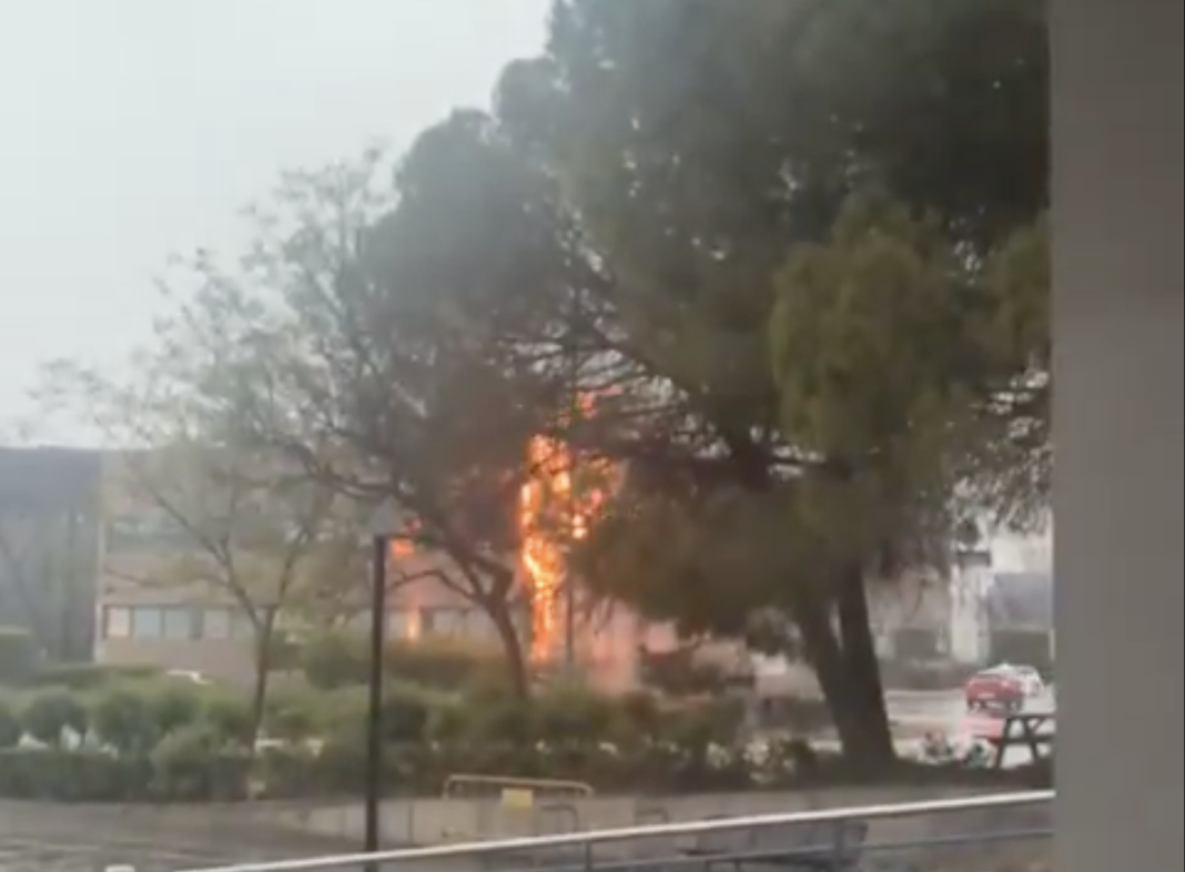 incendio rayo Paterna