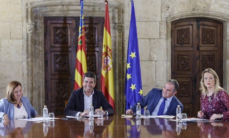 Generalitat, Diputació y FVMP activan una comisión mixta para la reconstrucción e instan al Gobierno a sumarse