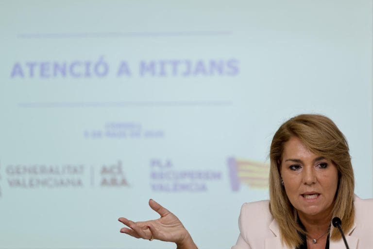 Imagen de archivo de la vicepresidenta primera y consellera de Servicios Sociales, Igualdad y Vivienda, Susana Camarero. EFE/Ana Escobar /Archivo