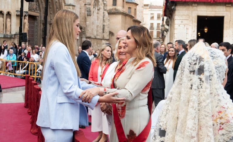 María José Catalá, este domingo, en la Misa de Infantes.