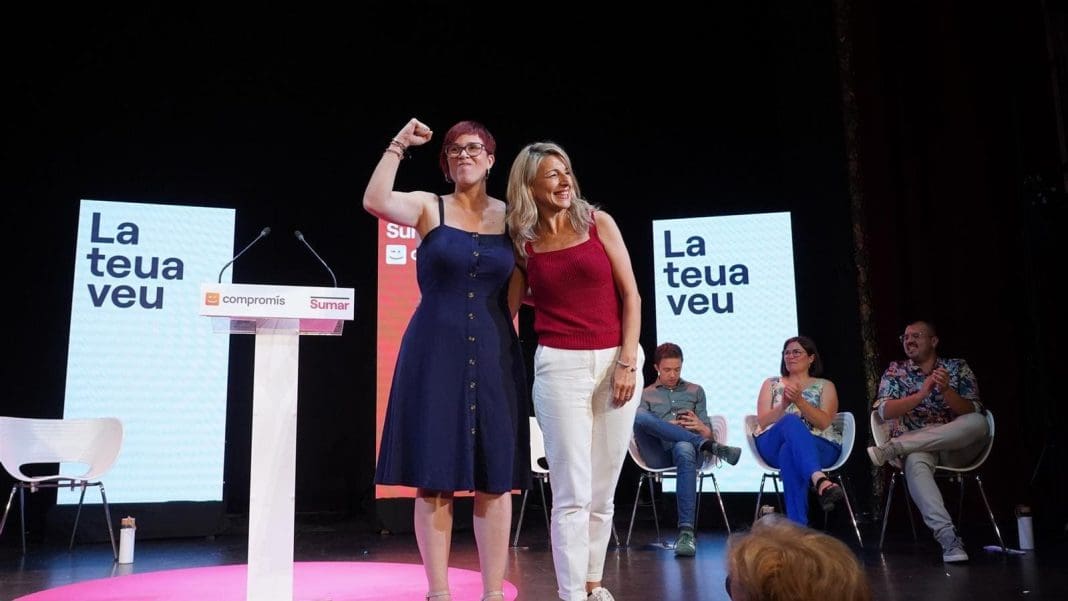 votación Més Compromís Sumar