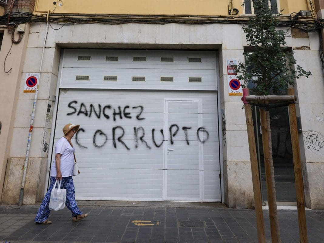 pintada pedro sánchez