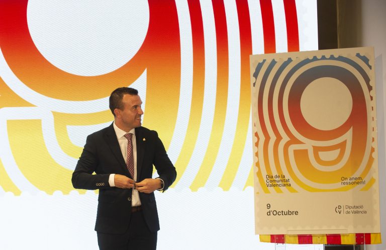 La Diputación de Valencia reivindica en el 9 d’Octubre la historia e identidad valencianas