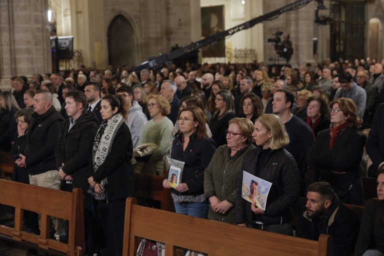 Los nombres de los 237 fallecidos en la DANA sonarán en el funeral de Estado en València