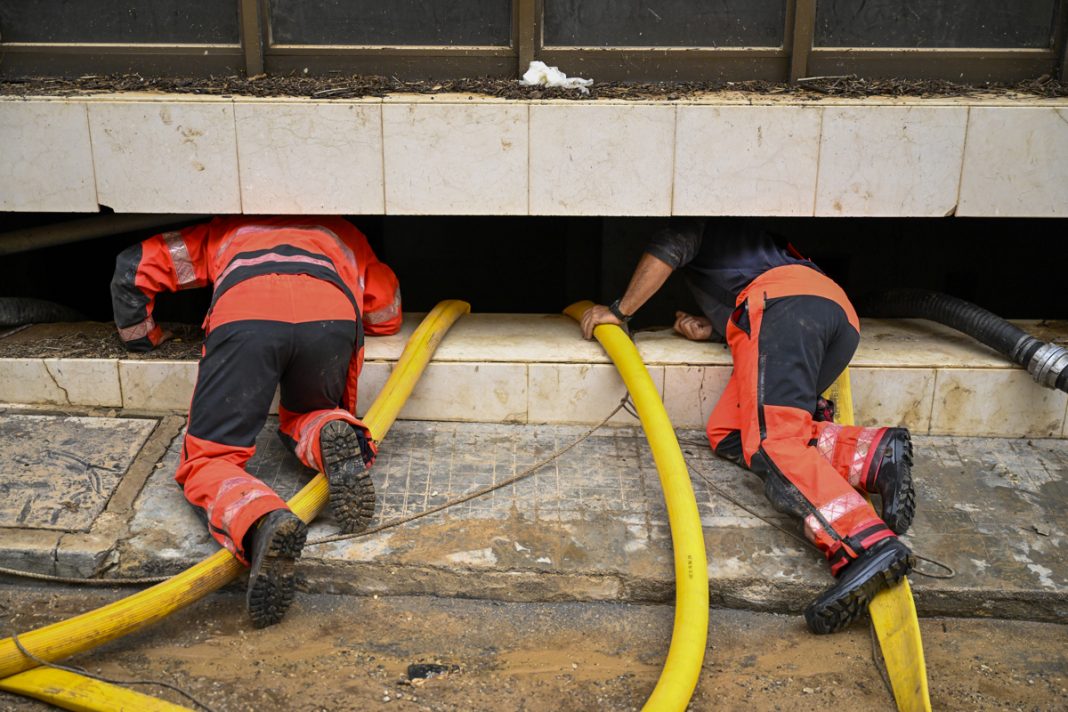 lluvias bomberos valència