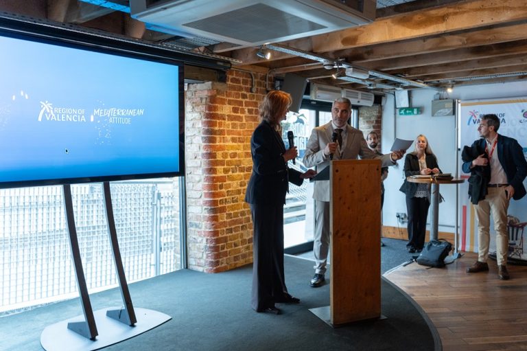 Una veintena de medios británicos han conocido la oferta turística valenciana en la WTM de Londres