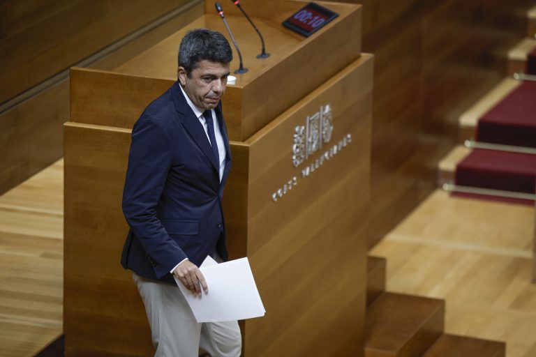 Carlos Mazón pide comparecer en la comisión de la DANA en Les Corts