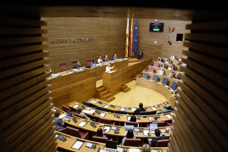 Les Corts suspenden los plenos hasta la investidura del sustituto de Mazón