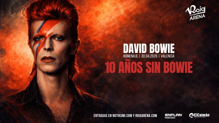 El Roig Arena acogerá en abril un concierto homenaje a David Bowie con ocho músicos valencianos