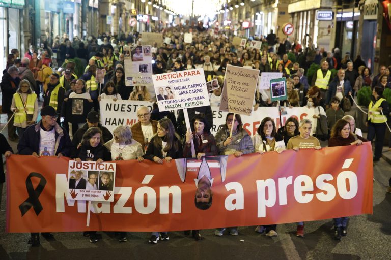 Convocan en València una manifestación el 27 de diciembre con el lema ‘Mazón a prisión’