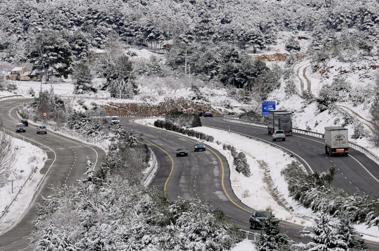 Aviso amarillo por nevadas en el Rincón de Ademuz a partir de 900 metros