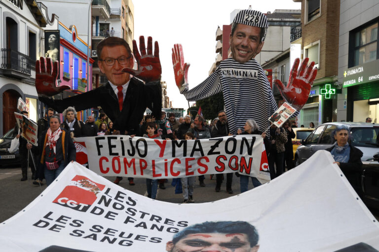 Una nueva manifestación por la DANA exige que Mazón entregue su acta de diputado