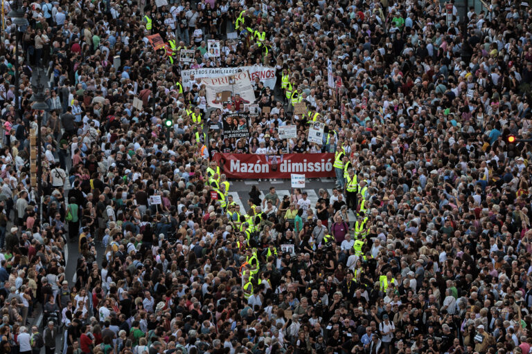 Una manifestación recorrerá el sábado Benetússer, Sedaví y Alfafar con el lema ‘Mazón a presó’