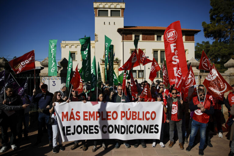 La plantilla de Aemet en València exige mejores retribuciones y refuerzos