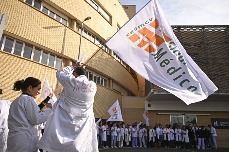 La huelga médica cancela 32.010 actos asistenciales en tres días en la Comunitat Valenciana