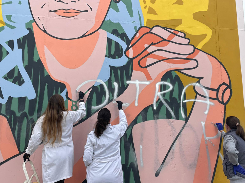 mural Dones de Ciència