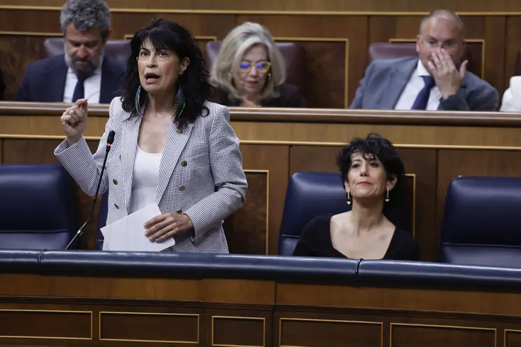 Ana Redondo, ministra de Igualdad, en el Congreso