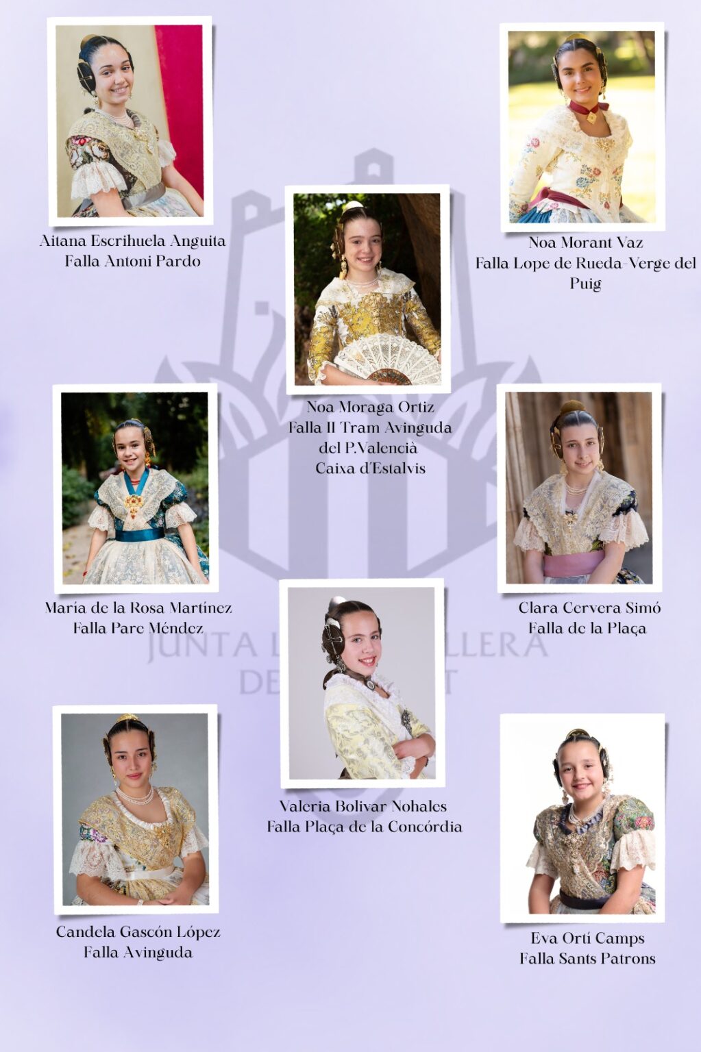 Candidatas a Falleras Mayores de Torrent 2027