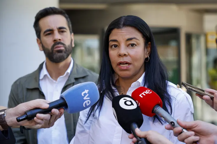 Yaissel Sánchez, portavoz de Sanidad del PSPV-PSOE en Les Corts, en una imagen de archivo