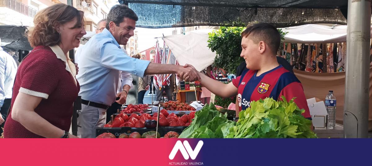 El President de la Generalitat Valenciana visita el mercado de Almoradí, declarado de interés turístico nacional – Actualidad Valencia